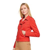 Comma Bikerjacke - Damen -  rot