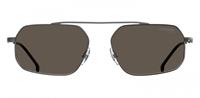 Carrera Eyewear Sonnenbrille 2016t/s Unisex Silbergrau Mit Grauen Gläsern