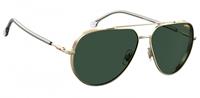 Carrera Eyewear Sonnenbrille 221/s Unisex Kat. 1 Rvs Pilot Gold