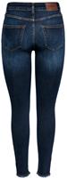 Only Onlblush Life Mid Ankle Skinny Jeans Dames Blauw