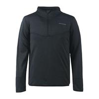 ENDURANCE - Ledger Waffle Melange Midlayer - Fleecetrui, zwart