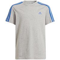 Adidas T-Shirt 3S T für Jungen (recycelt) blau/grau Junge 