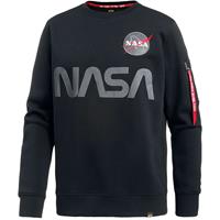 Alpha industries Sweatshirt NASA Sweatshirts schwarz Herren 