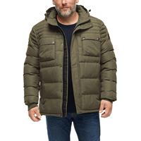 S.Oliver Warm wattierte Steppjacke Outdoorjacken olive Herren 