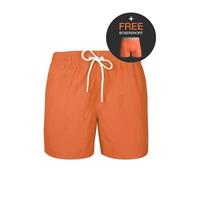 Muchachomalo zwemshort + gratis boxershort oranje
