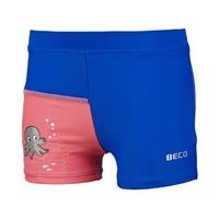 Beco zwemboxer inktvis jongens polyamide blauw/roze 