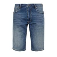S.Oliver Relaxed Fit: Jeans-Bermuda Shorts blau Herren 