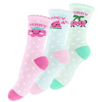 Cotton Prime 6 Paar Kinder Socken - Sweet Fruits - Sweet Fruits Socken für Mädchen bunt Mädchen 
