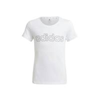 Adidas T-Shirt LIN T für Mädchen schwarz/weiß Mädchen 