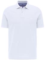 Fynch-Hatton Poloshirt, Kurzarm, klassisch, Stickerei, für Herren, weiß