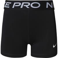 Nike Meisjes Pro 3" Shorts Junior" - Black/White - Kind