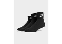 Nike Everyday Essential Enkelsokken (3 paar) - Black/White - Heren