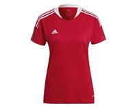 Adidas Tiro 21 Training Jersey Women - Rood Voetbalshirt