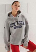 Superdry Kapuzensweatshirt »Limited Edition City College« in Oversized Form