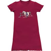 Kinder-Nachthemd Single-Jersey beere Mädchen 