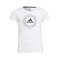 Adidas T-Shirt GFX 1 für Mädchen schwarz/weiß Mädchen 