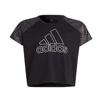 Adidas Funktionsshirt SEAS für Mädchen (recycelt) schwarz/grau Mädchen 
