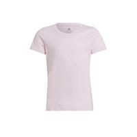 Adidas T-Shirt LIN T für Mädchen pink/weiß Mädchen 
