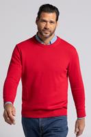 JP1880 Grote Maten pullover, Heren, rood, 