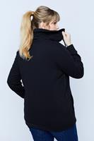 Ulla Popken Umstandssweatjacke »Bellieva-Sweatshirt auszippbarer Einsatz Langarm«