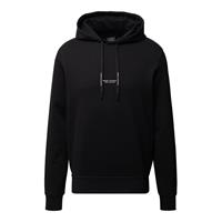 Armani Exchange Men's French Terry Pullover Hoodie - Black - L