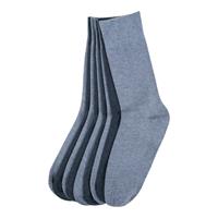camano Unisex Socken - Comfort Socks, einfarbig, 9er Pack Socken blau 