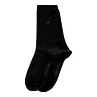 Calvin Klein Damen Socken, 2er Pack - Kurzsocken, One Size, einfarbig Socken schwarz Damen 