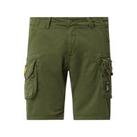 AlphaIndustriesShortsSPODENKICrewShortPatch186209-142DARKGREEN–