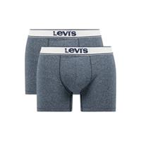 Levis Levi's Boxershorts, 2er-Pack, Logo-Bund, Baumwollstretch, für Herren, navy