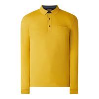 Pierre Cardin Knitwear: Poloshirt Voyage, langarm Gelb