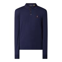 Polo Ralph Lauren Men's Interlock Long Sleeve Polo Shirt - French Navy - L