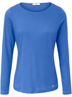 Shirt U-Boot-Ausschnitt Efixelle blau 