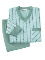 KINGsCLUB Heren Pyjama mint/petrol