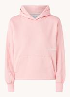 Calvin Klein Jeans Womens Off Placed Mono Hoodie