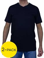 Alan Red T-shirt Vermont long / extra lang 2-pack