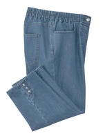 Your look for less! Dames Capri-jeans blue-bleached
