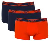 Armani Boxershorts 3-pack trunk oranje