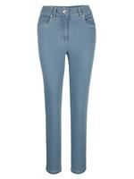 Jeans van comfortabel dwarsstretchmateriaal MONA Lichtblauw
