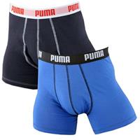 Sportus.nl Puma - Basic Boxershorts 2 Pak - Blauw