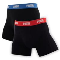 Sportus.nl Puma - Basic Boxershorts 2 Pak - Rood/ Blauw