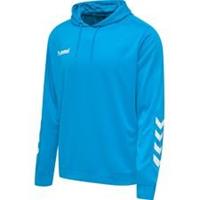 Hummel Promo Poly Hoodie - Blauw Kids