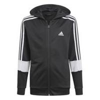 Adidas Hoodie Must Haves Aeroready 3-Stripes Full Zip - Zwart/Wit Kinderen