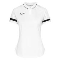 Nike Polo Dri-FIT Academy 21 - Wit/Zwart Vrouw