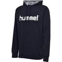 Hummel Go Cotton Logo Hoodie - Navy