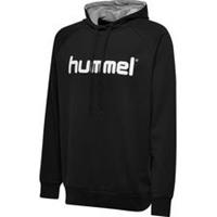 Hummel Go Cotton Logo Hoodie - Zwart