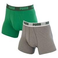 Sportus.nl Puma - Basic Boxershorts 2 Pak - Amazone Groen