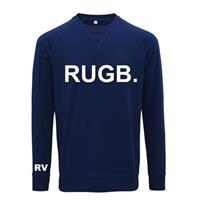 Sportus.nl Rugby Vintage - RUGB. Vintage Wash Sweater - Navy