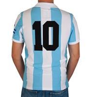 Sportus.nl Carre Magique - Argentinië Legende Polo Shirt 1986 + Nummer 10
