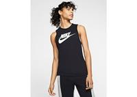 Nike Tanktop "Sportswear", Logo, Rundhals, locker, für Damen, schwarz, L (44-46 EU)