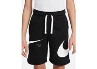 Nike Swoosh Fleece Shorts Kinder - Black/White - Kinder, Black/White